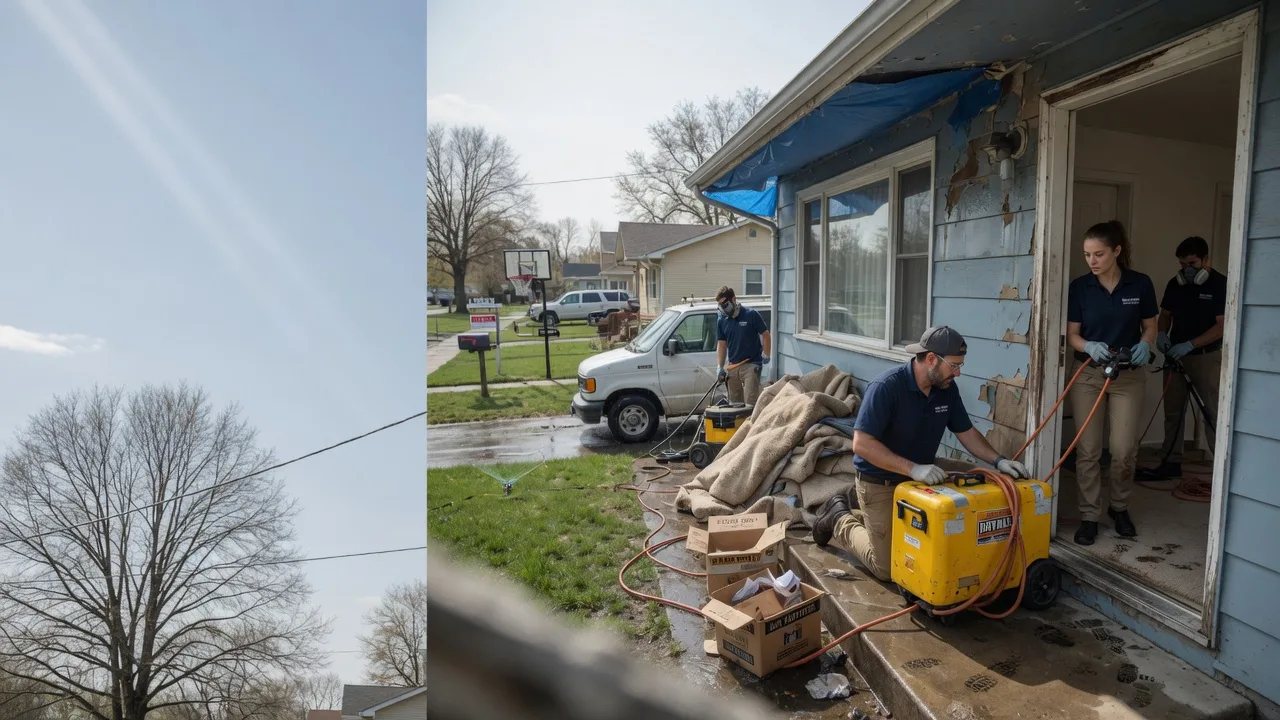 Basement Flood Cleanup in Betterton, MD near me